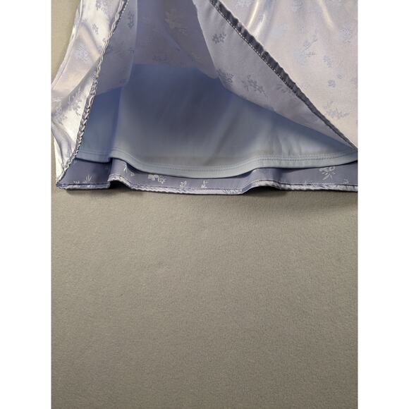 Altar'd state tank women's size x-small‎ baby blue satin spaghetti strap floral - Picture 5 of 8